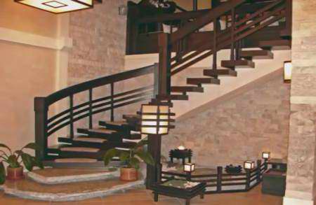 Использование лестниц в стилистике дома